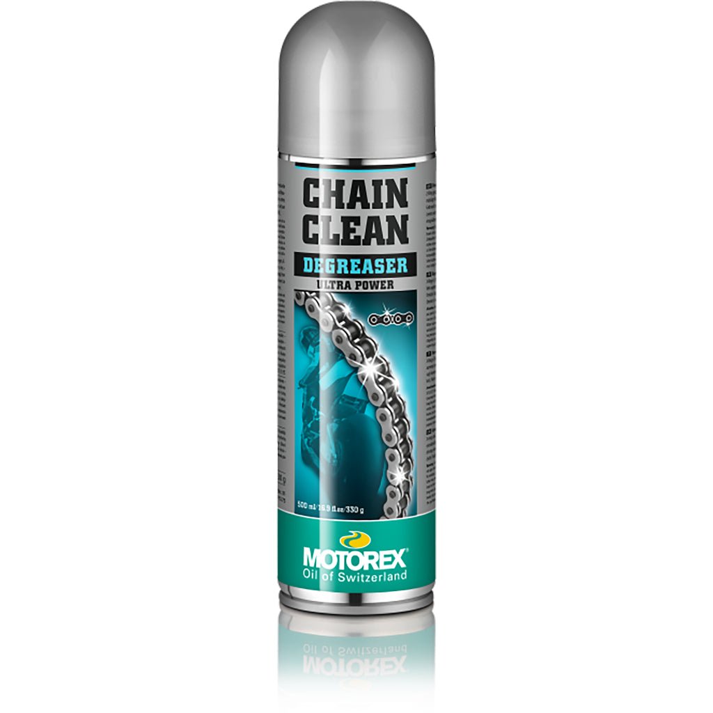 Motorex Chain Clean Degreaser Spray - MojoMotoSport.com