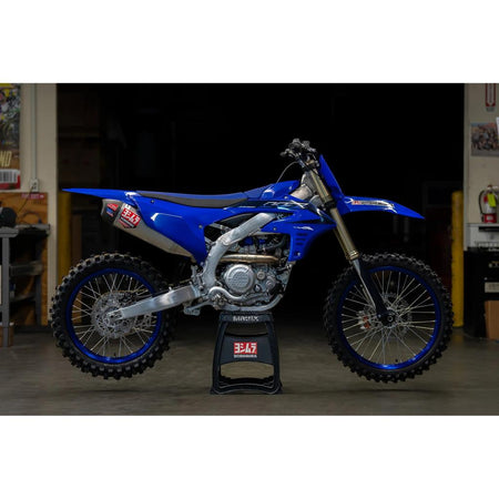 NEW! Yoshimura RS - 12 Stainless Full Exhaust 2023 Yamaha YZ450F | 234840S320 - MojoMotoSport.com