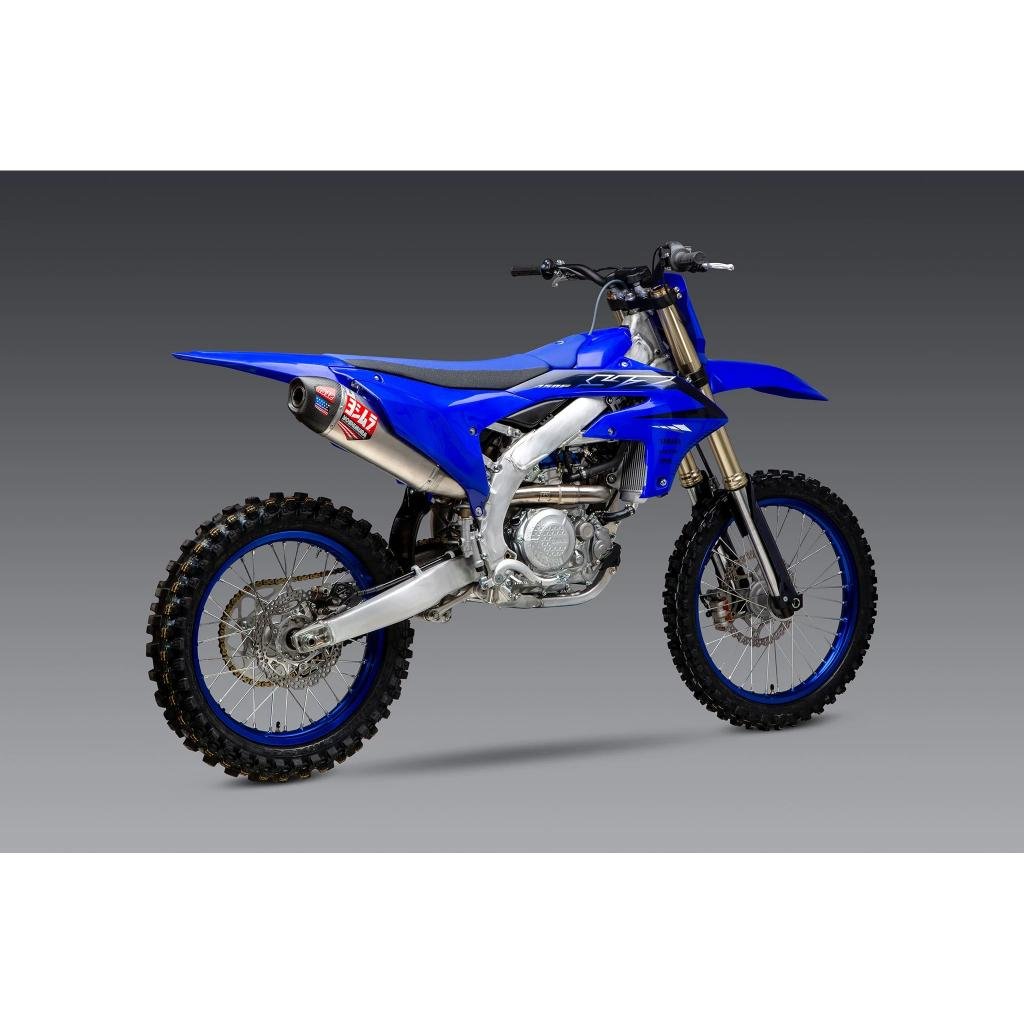 NEW! Yoshimura RS - 12 Stainless Full Exhaust 2023 Yamaha YZ450F | 234840S320 - MojoMotoSport.com