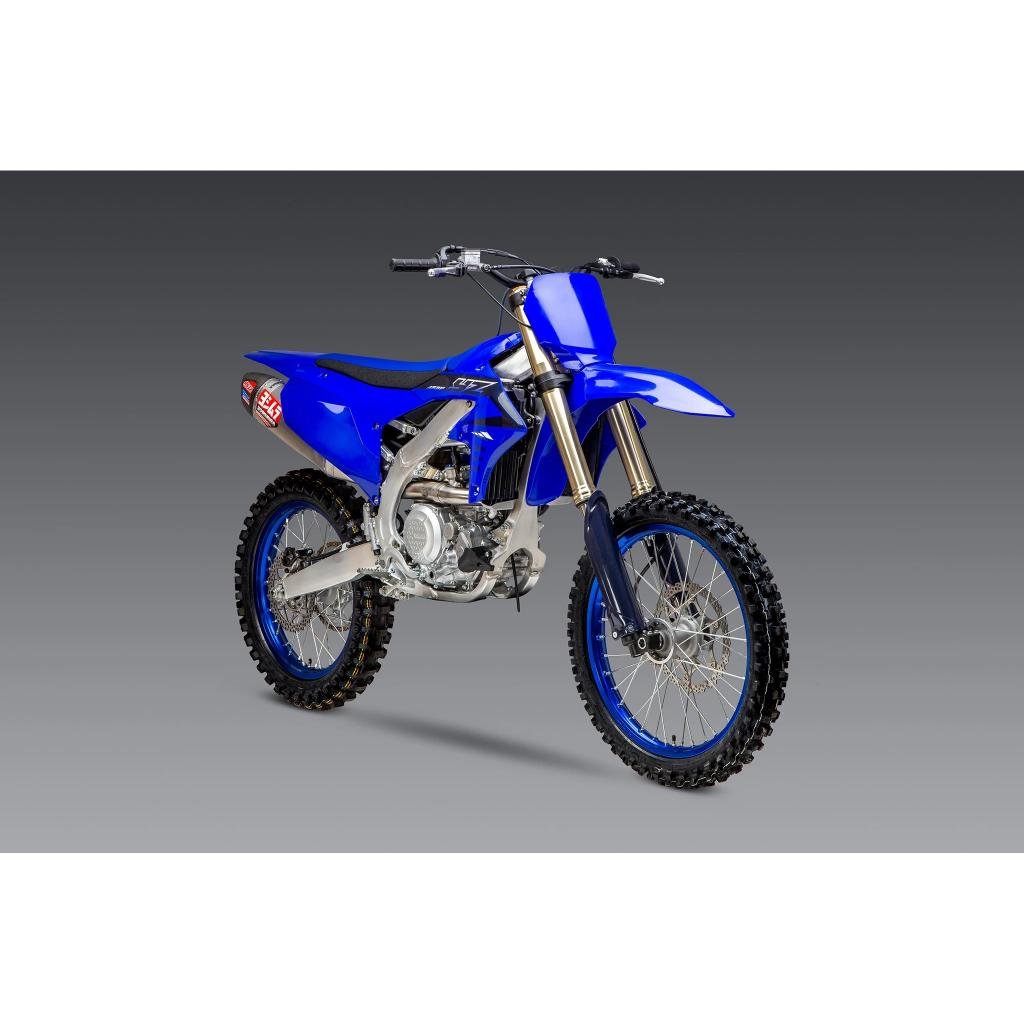 NEW! Yoshimura RS - 12 Stainless Full Exhaust 2023 Yamaha YZ450F | 234840S320 - MojoMotoSport.com