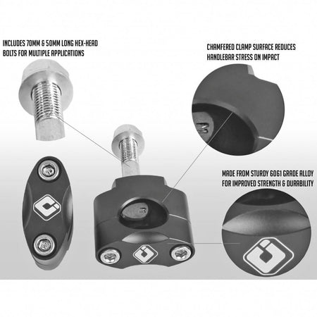 ODI - 1 1/8" Bar Mount - MojoMotoSport.com