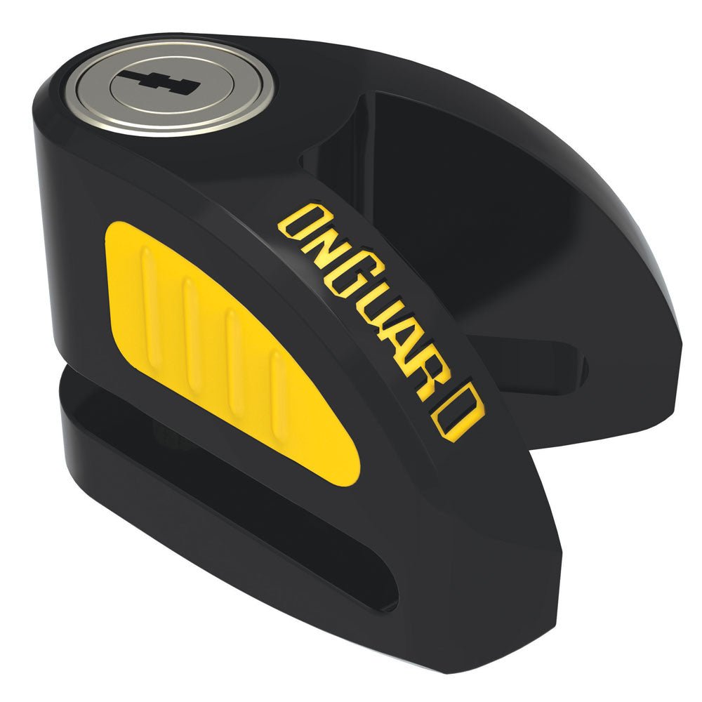 OnGuard Boxer Disk Lock Black With Reminder And Pouch | 8051 - MojoMotoSport.com