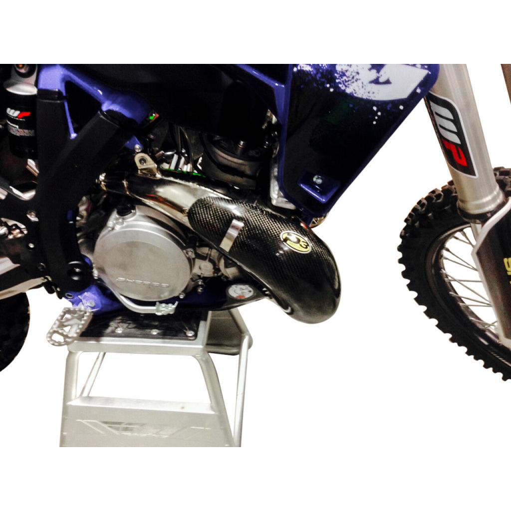 P3 Carbon Fiber Pipe Guard | 104560 - MojoMotoSport.com