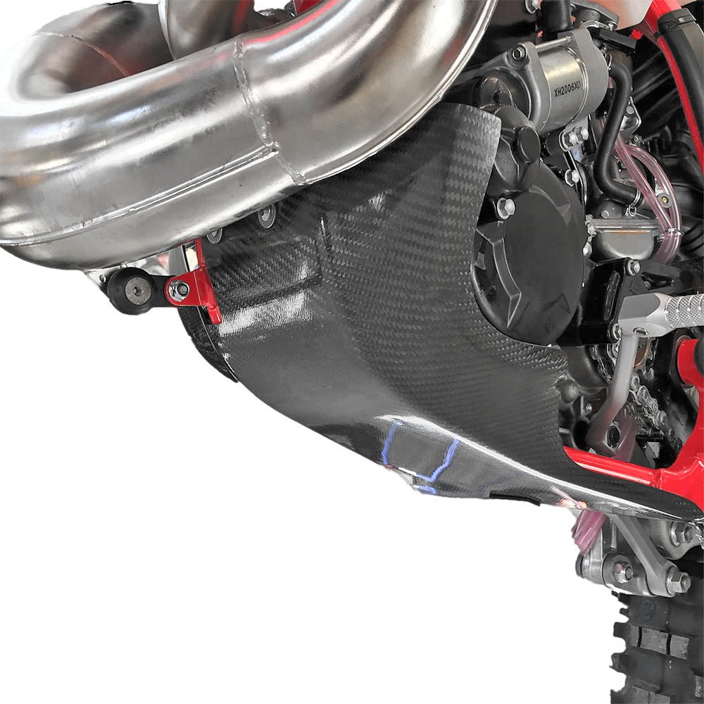P3 Carbon Fiber Skid Plate For GasGas | 304061 - MojoMotoSport.com