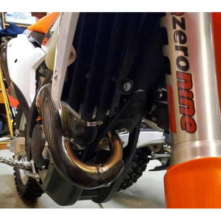 P3 Carbon Heat Shield KTM/Husqvarna 250 4T (2023 - Up) | 201056 - MojoMotoSport.com