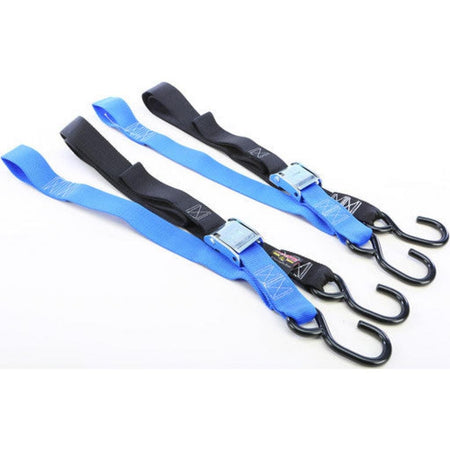 Powertye - 1.5" Soft Tye Fat Straps - MojoMotoSport.com
