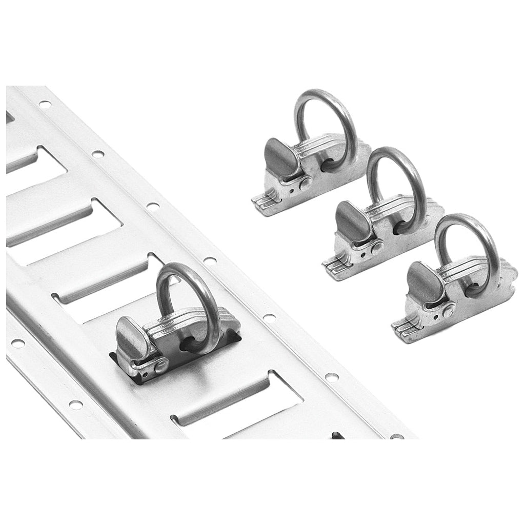 Powertye - E - Track Clips w/O - Ring - MojoMotoSport.com