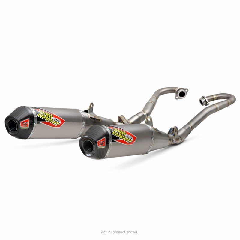 Pro Circuit T - 6 Dual Exhaust System 2020 Honda CRF250R/X | 0312025FP2 - MojoMotoSport.com