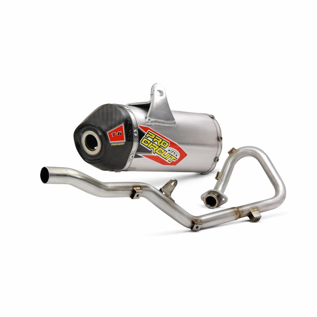 Pro Circuit T - 6 Slip - On Exhaust | 0132012F - MojoMotoSport.com