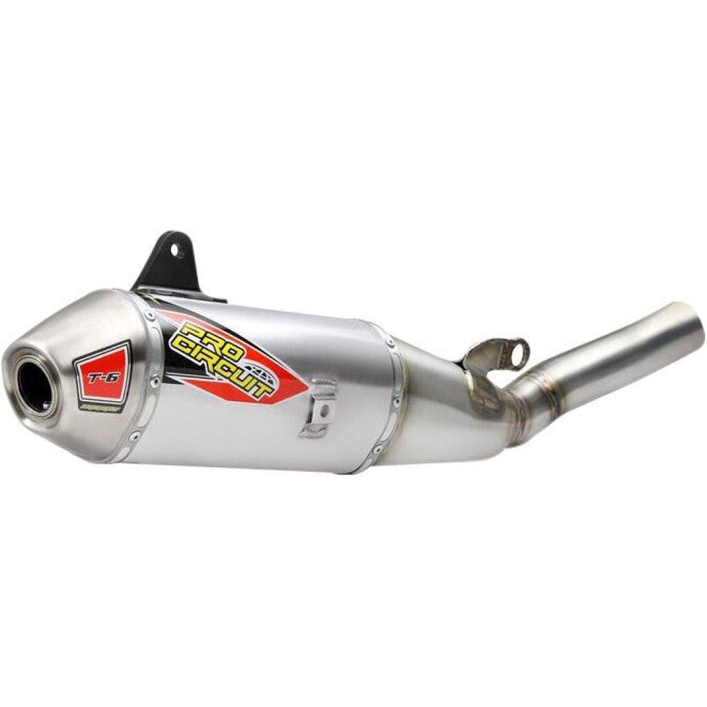 Pro Circuit T - 6 Slip - On Exhaust | 0132345A - MojoMotoSport.com