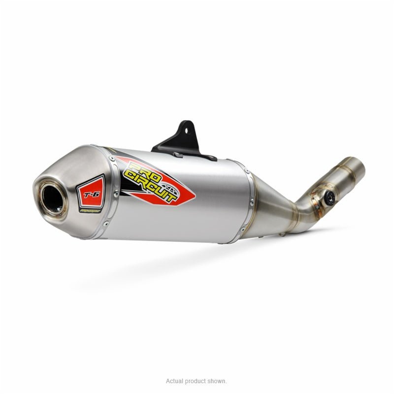 Pro Circuit T - 6 Stainless Muffler 2019 - 23 Suzuki RM - Z250 | 0141925A - MojoMotoSport.com
