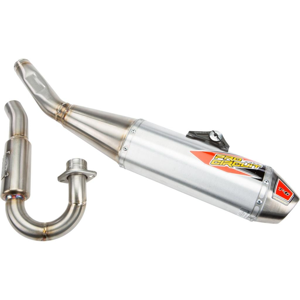 Pro Circuit T - 6 Stainless System With S/A Kawasaki KX450 2024 | 0122445G - MojoMotoSport.com