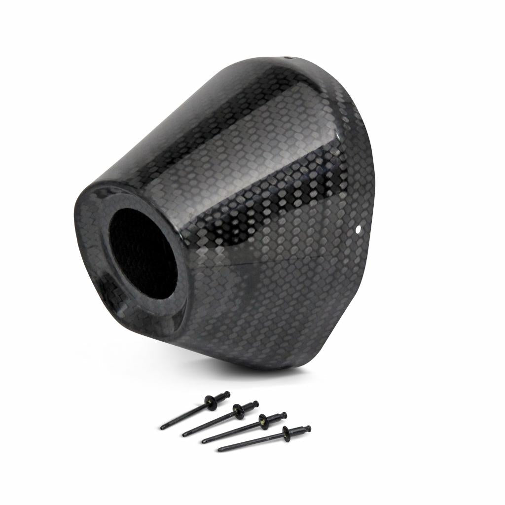 Pro Circuit T1 - 5/Ti - 6 Exhaust Carbon End Cap | PC4022 - 0003 - MojoMotoSport.com