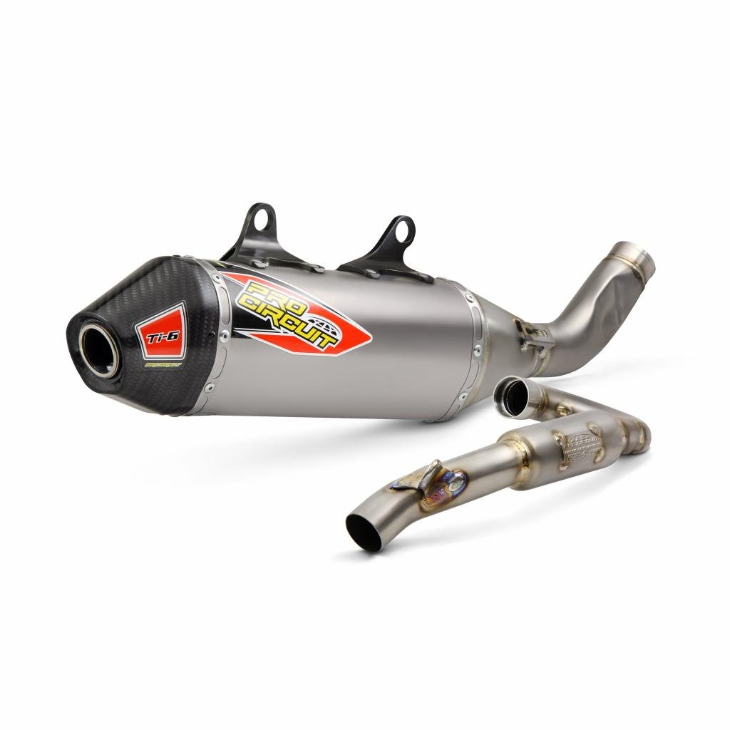 Pro Circuit Ti - 6 Exhaust System 2019 - 23 KTM/HUS/GAS 250F | 0351925F - MojoMotoSport.com