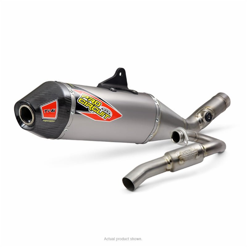 Pro Circuit Ti - 6 Exhaust System 2019 - 23 Suzuki RM - Z250 | 0341925F - MojoMotoSport.com