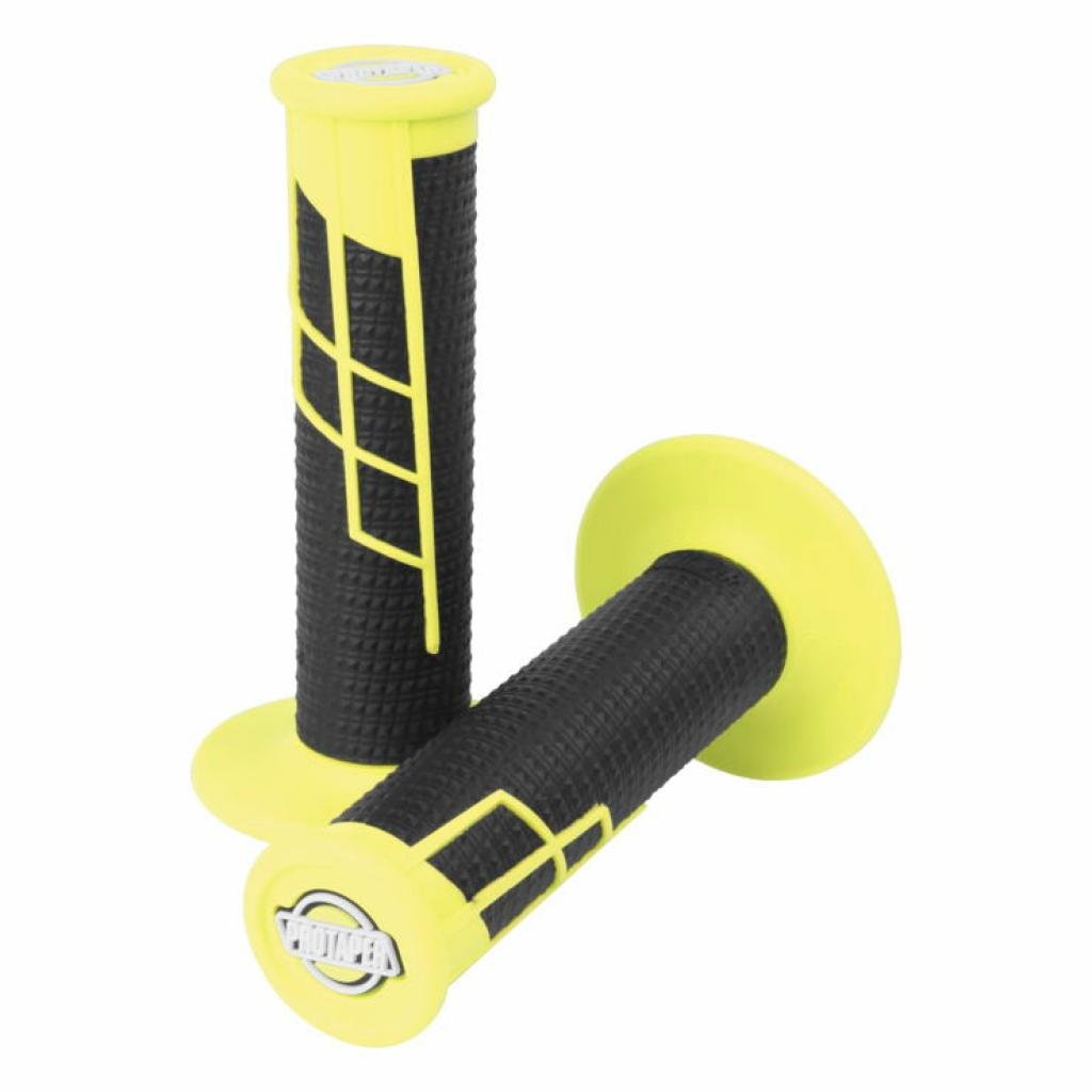 Pro Taper - Clamp - On Half Waffle Grips - MojoMotoSport.com