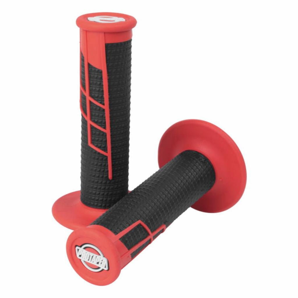 Pro Taper - Clamp - On Half Waffle Grips - MojoMotoSport.com