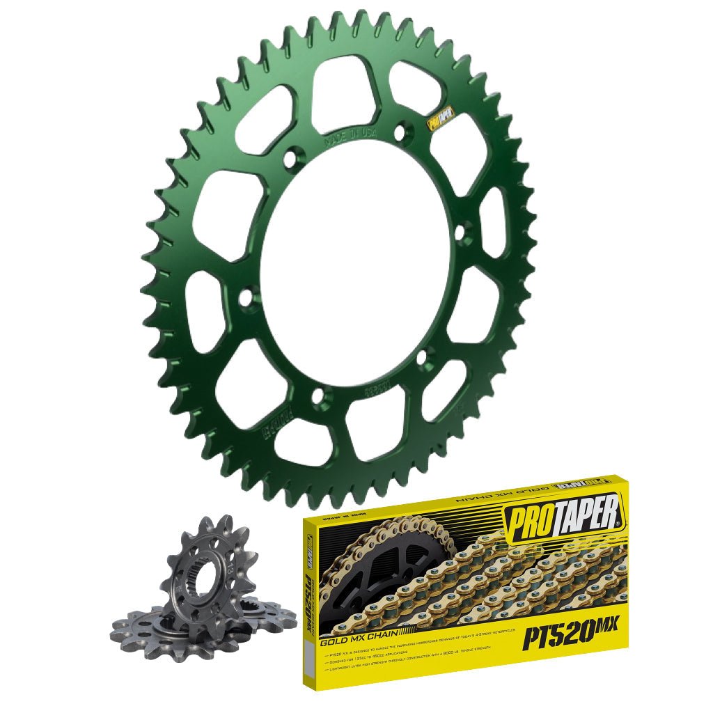 ProTaper Gold Series Chain & Sprocket Kit Kawasaki KLX/KX 250 - 300 - MojoMotoSport.com