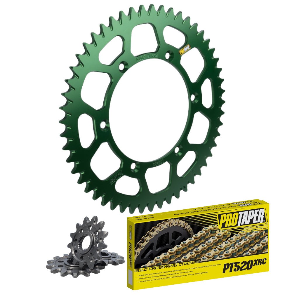 ProTaper Gold Series Chain & Sprocket Kit Kawasaki KLX/KX 250 - 300 - MojoMotoSport.com