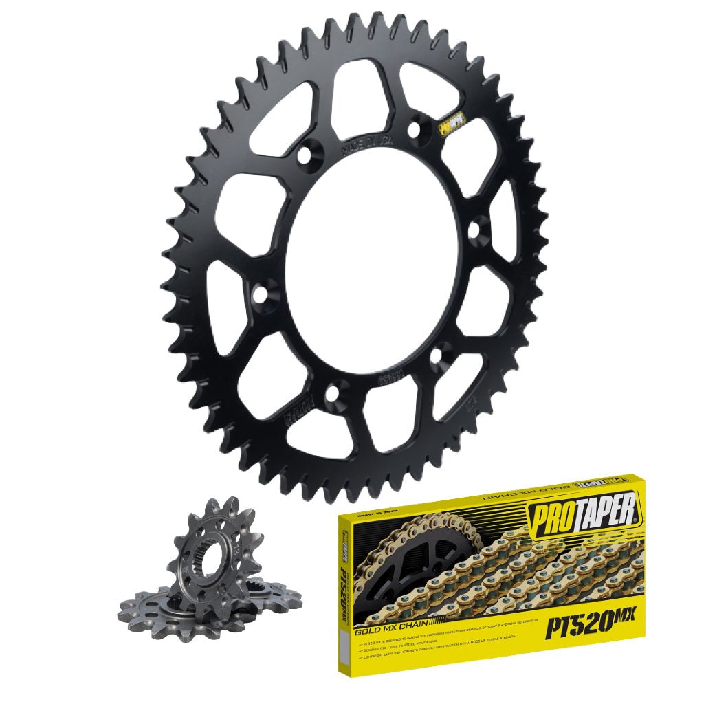 ProTaper Gold Series Chain & Sprocket Kit Kawasaki KLX/KX 250 - 300 - MojoMotoSport.com