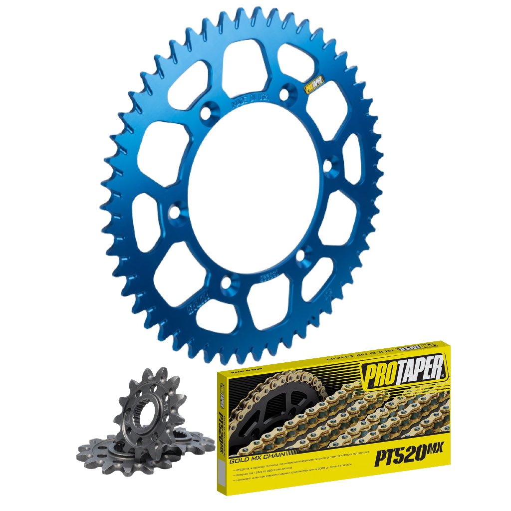 ProTaper Gold Series Chain & Sprocket Kit Yamaha YZ80/TT - R125 - MojoMotoSport.com