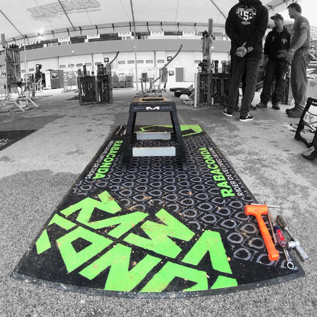 Rabaconda Motorcycle Pit Mat - MojoMotoSport.com