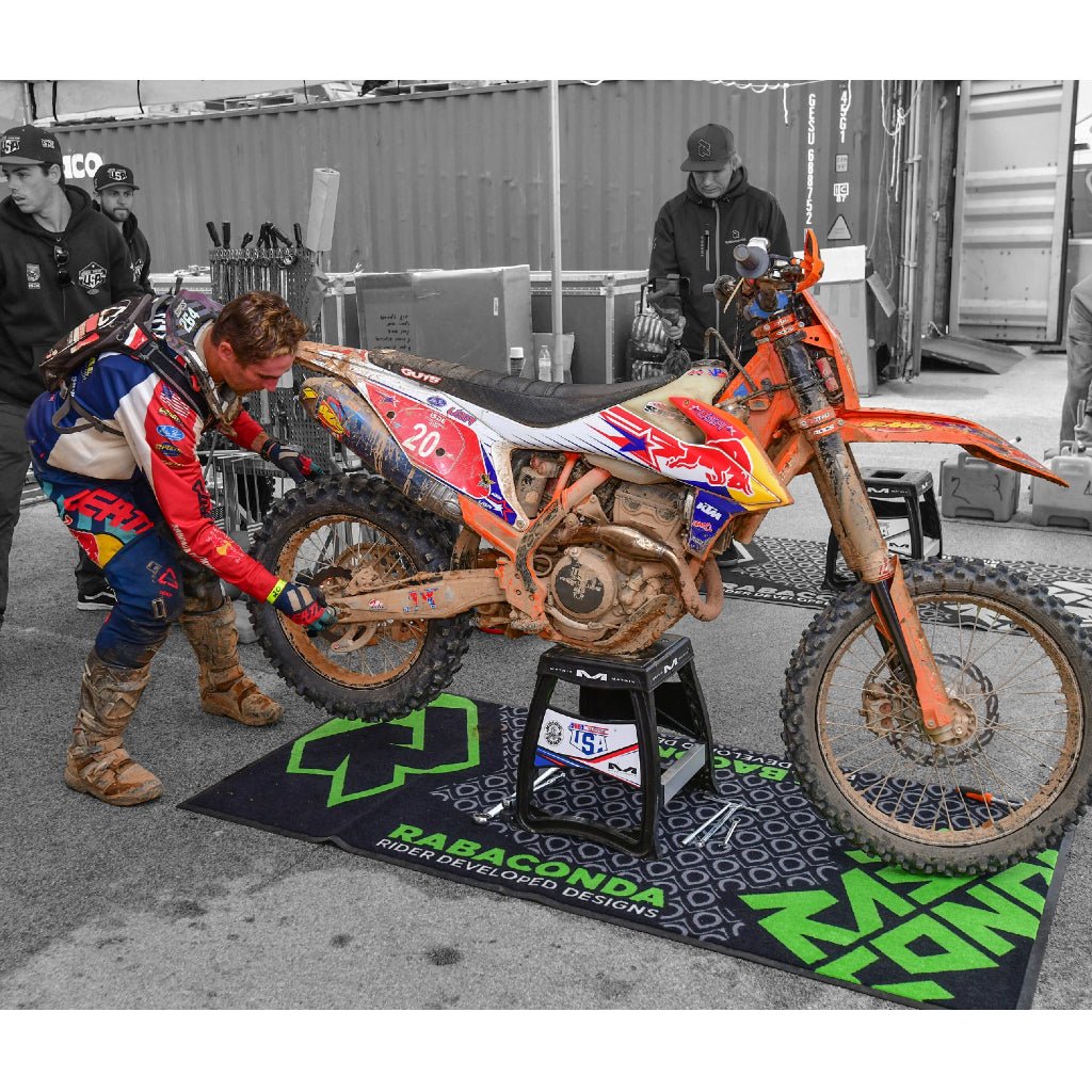 Rabaconda Motorcycle Pit Mat - MojoMotoSport.com