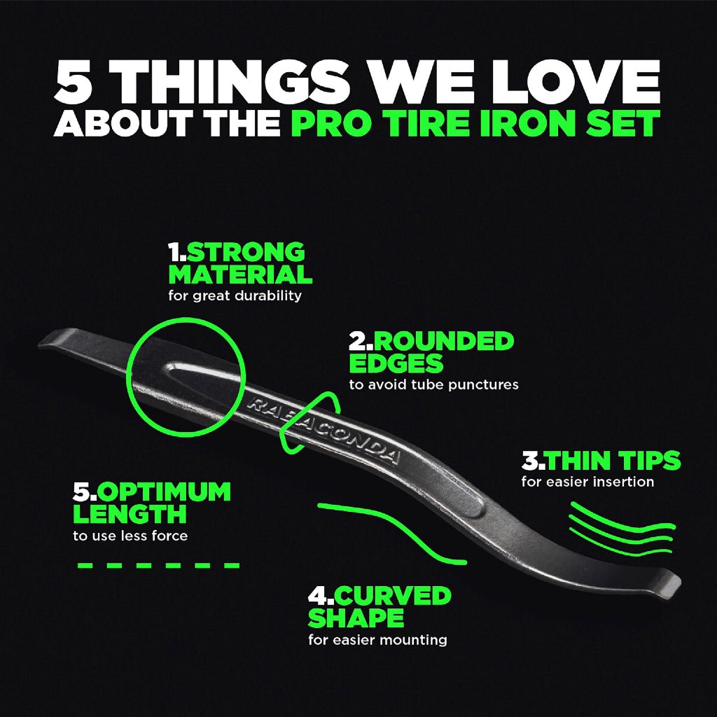 Rabaconda PRO Tire Iron Set - MojoMotoSport.com