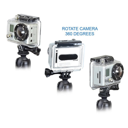 Ram Action Camera Universal Ball Adapter | RAP - B - 202U - GOP1 - MojoMotoSport.com