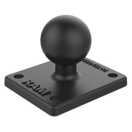 Ram Ball Adapter w/ AMPS Plate - B Size | RAM - B - 347U - MojoMotoSport.com