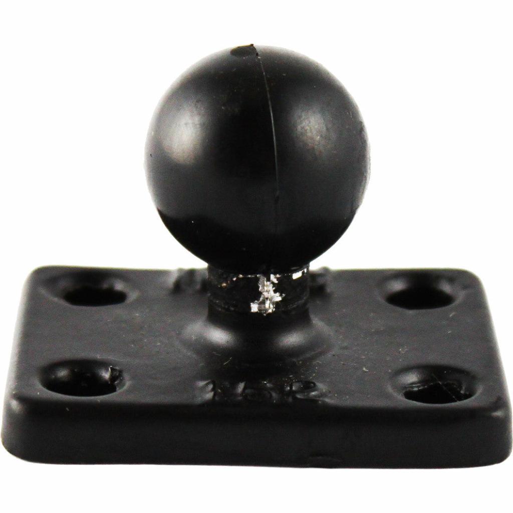 Ram Ball Base w/ 1" x 1.5" 4 - Hole Pattern - B Size | RAM - B - 202U - 152 - MojoMotoSport.com
