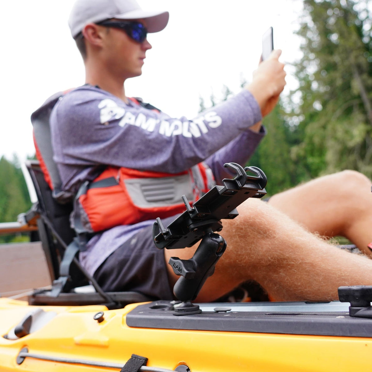 Ram Double Socket Arm - B Size Medium | RAM - B - 201U - MojoMotoSport.com