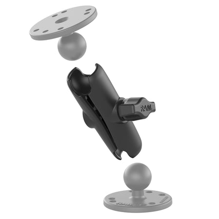 Ram Double Socket Arm - B Size Medium | RAM - B - 201U - MojoMotoSport.com