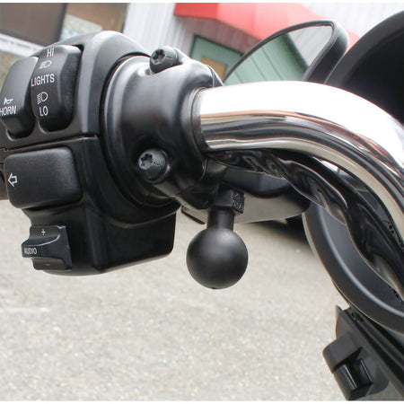 Ram Tough - Ball Mirror Base for Harley - Davidson | RAP - B - 379 - HA1U - MojoMotoSport.com