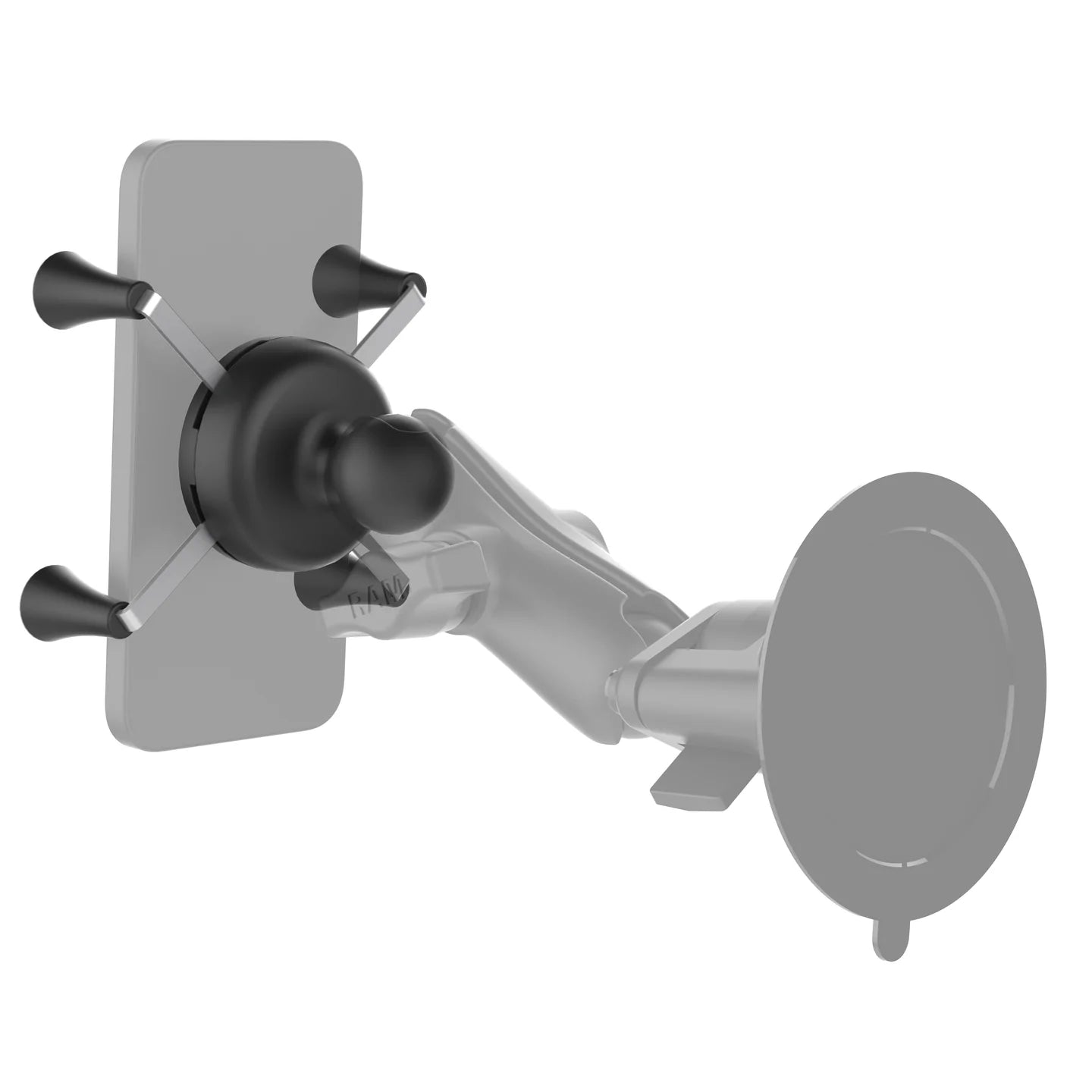 Ram X - Grip Universal Phone Holder w/ Ball - B Size | RAM - HOL - UN7BU - MojoMotoSport.com