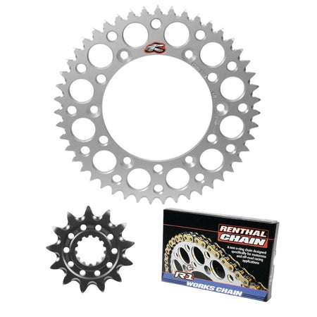 Renthal Ultralight Works Chain & Sprocket Kit Yamaha WR426F / WR450F / YZ250 / YZ250X / YZ450F / YZ450FX 1998 - on - MojoMotoSport.com