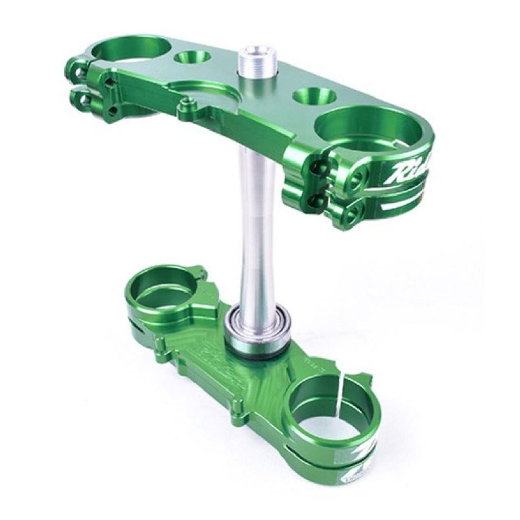Ride Engineering 22MM Offset Kawasaki '19+ Split Triple Clamp Set - KX - TBN23 - MojoMotoSport.com