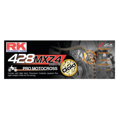 RK Chains - 428 MXZ4 Chain - MojoMotoSport.com