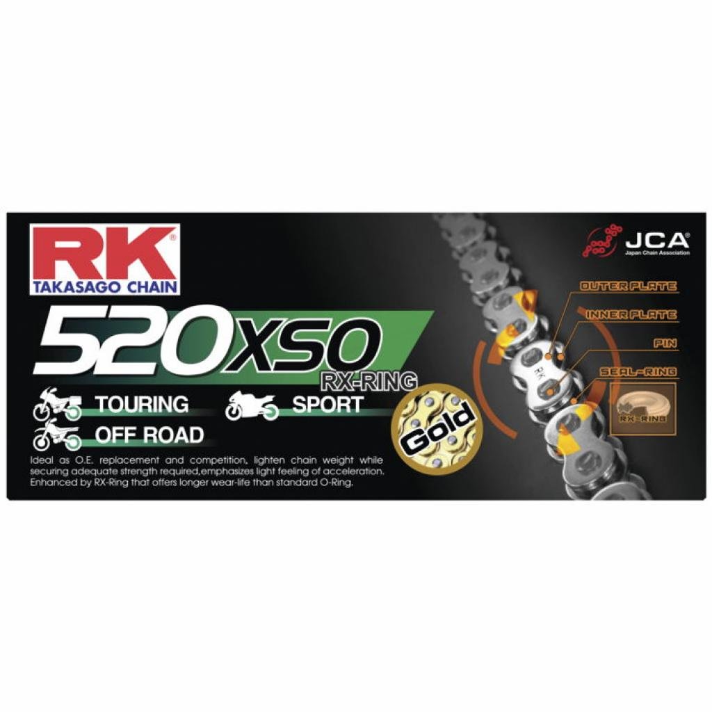 RK Chains - 520 XSO Chain - MojoMotoSport.com