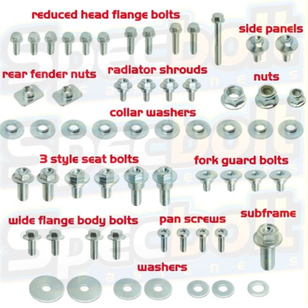 Specbolt - Honda 90 - Current CR/CRF Spec - Pak Factory Fastener Kit | SP - HONCRCRF - MojoMotoSport.com