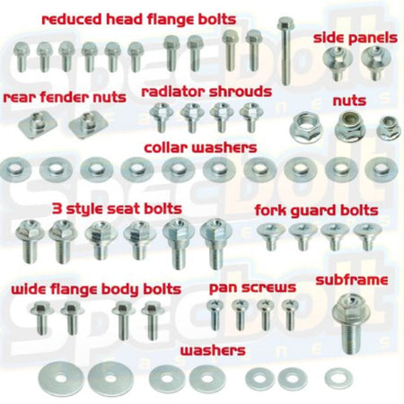 Specbolt - Honda 90 - Current CR/CRF Spec - Pak Factory Fastener Kit | SP - HONCRCRF - MojoMotoSport.com