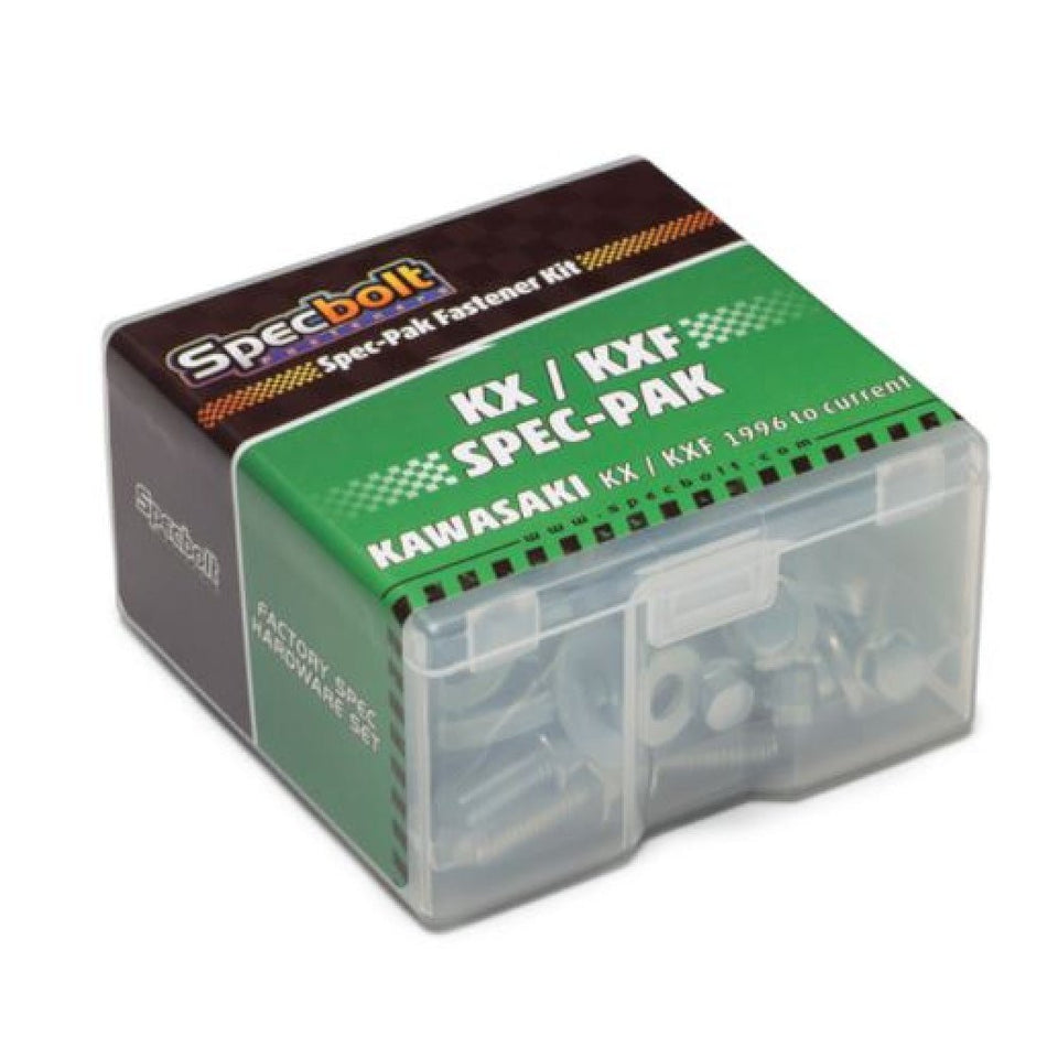 Specbolt - Kawasaki 96 - Current KX/KXF Spec - Pak Factory Fastener Kit | SP - KAW - KXKXF - MojoMotoSport.com