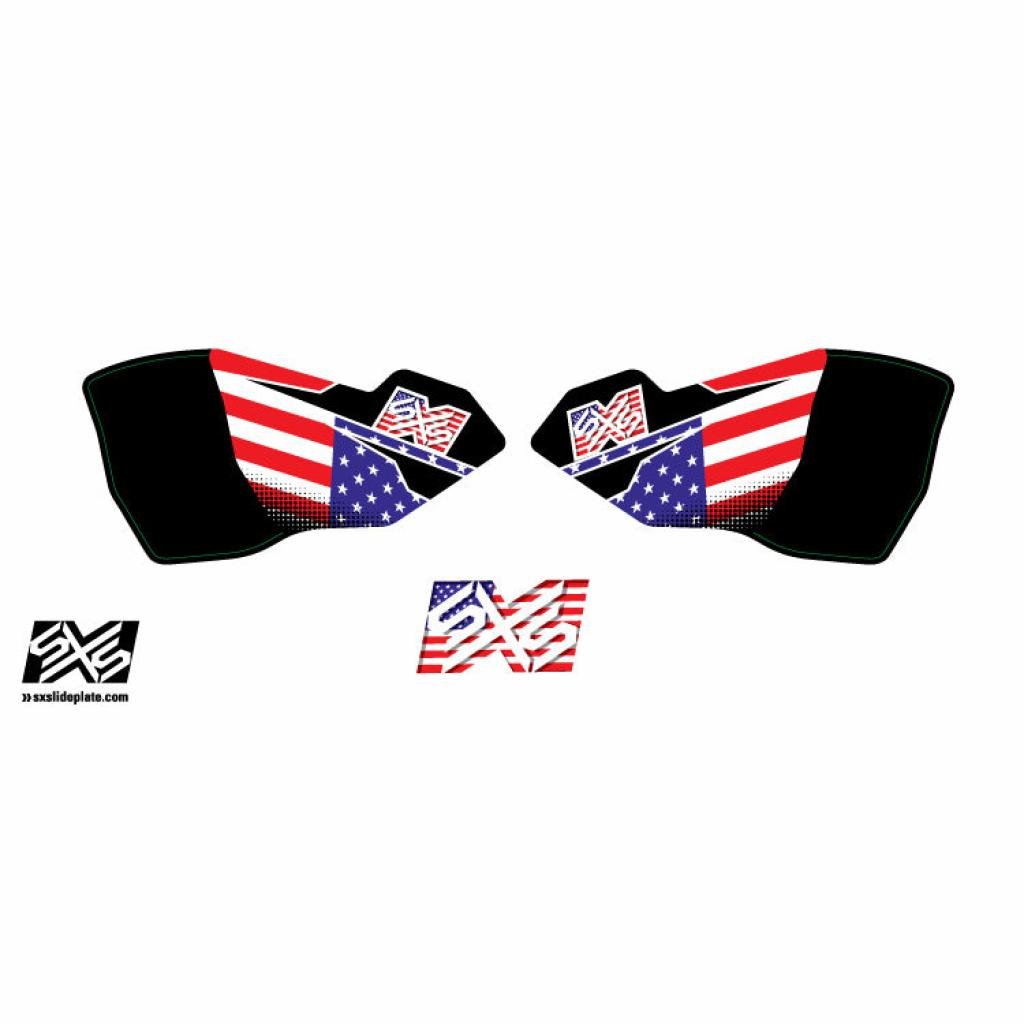 SXS Burly Handguard Graphics - MojoMotoSport.com