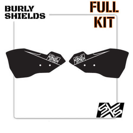 SXS Burly Handguard Shields Full Kit - MojoMotoSport.com