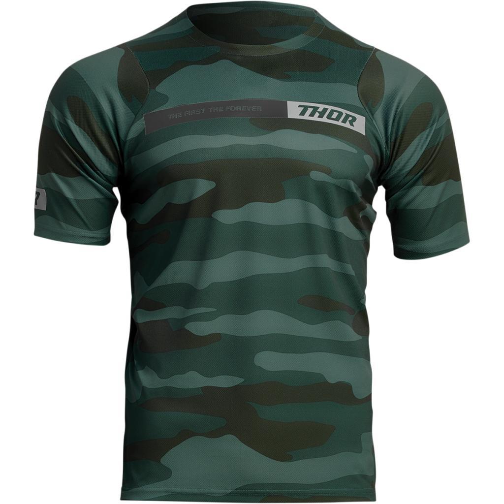 Thor Assist Camo MTB Jersey - MojoMotoSport.com