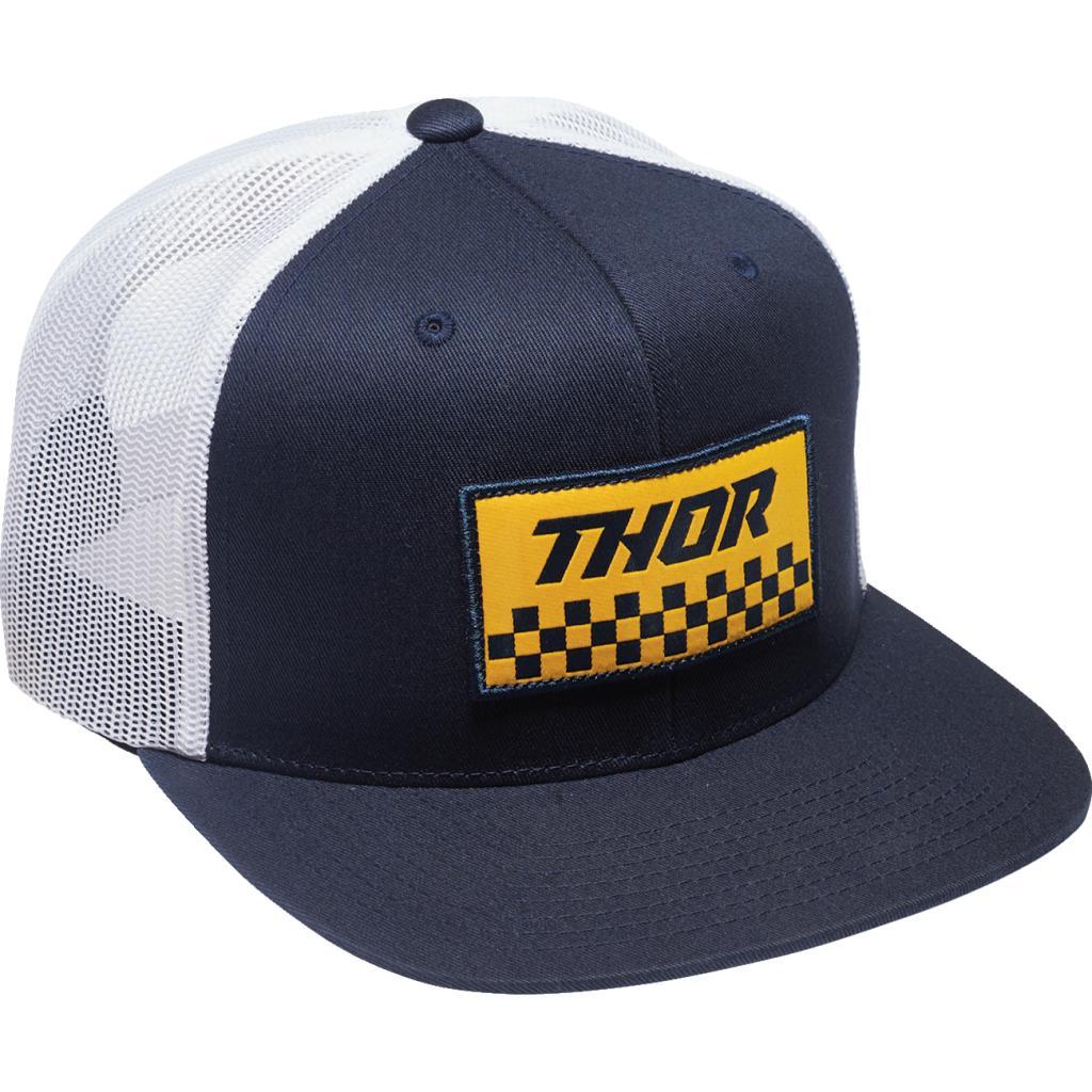 Thor Checker Hat - MojoMotoSport.com