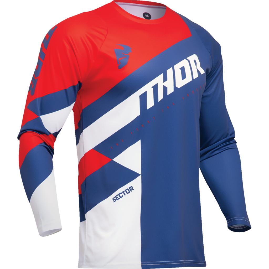 Thor Sector Checker MX Jersey - MojoMotoSport.com
