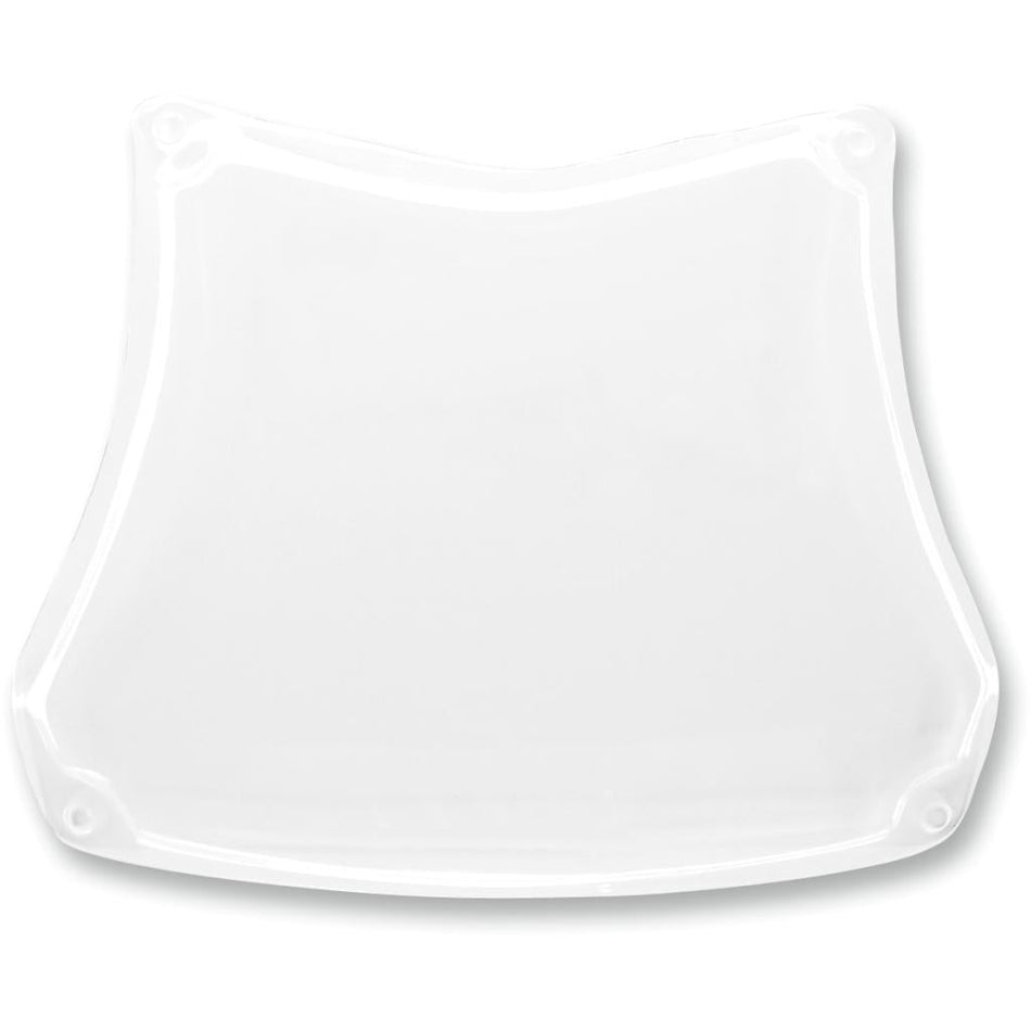Thor Sentinel Roost Deflector Clear Number Plate - MojoMotoSport.com
