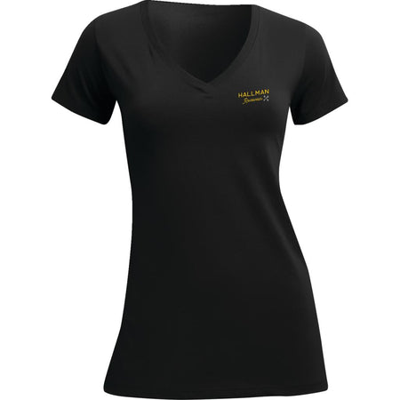 Thor Women's Hallman Garage V - Neck T-Shirt - MojoMotoSport.com