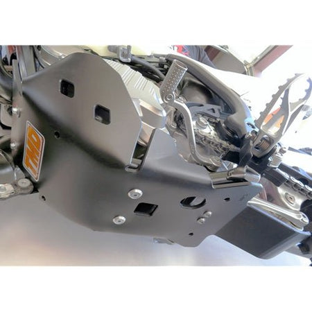 TM Designworks - KTM/Husky 125/150 Extreme Full Coverage Skid Plate With Link Guard | KHLG - 135 - MojoMotoSport.com